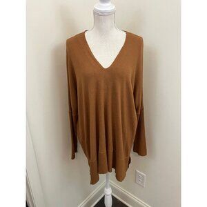Chance or Fate Burnt Orange Long Sleeve Sweater Size Large